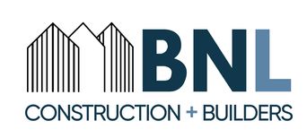 BNL Construction + Builders professional logo
