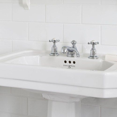 Perrin & Rowe Traditional Basin Set with Low spout