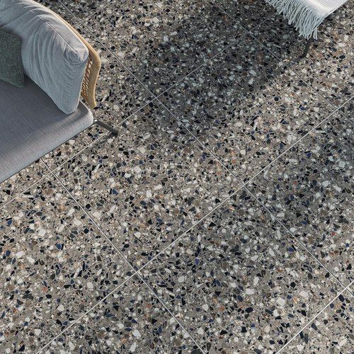 Terrazzo Anthracite Floor Tiles