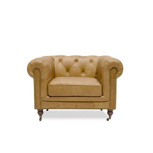 Stanhope Chesterfield Armchair - Camel