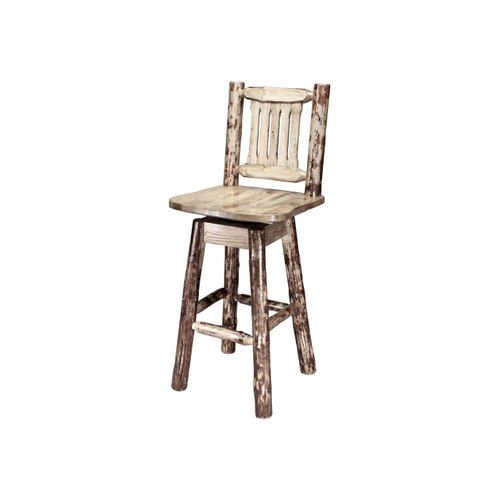 Glacier Country Collection Swivel Bar Stools