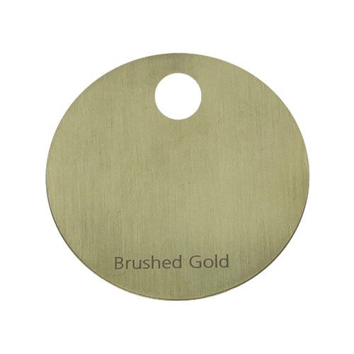 Scarab Colour Disc Brushed Gold