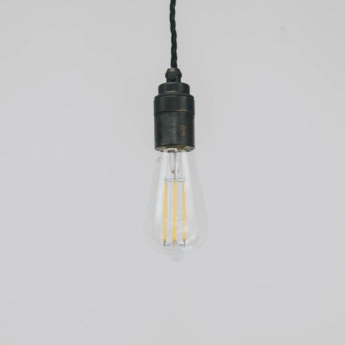 ST64 LED Filament Light Bulb (Warm White) - NonDimmable