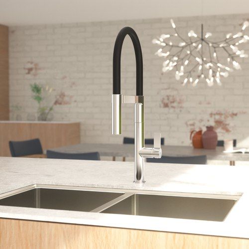 inVogue Pull Down Sink Mixer Dual Spray