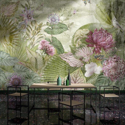 Styl'Editions Floral Wallpaper - Eden