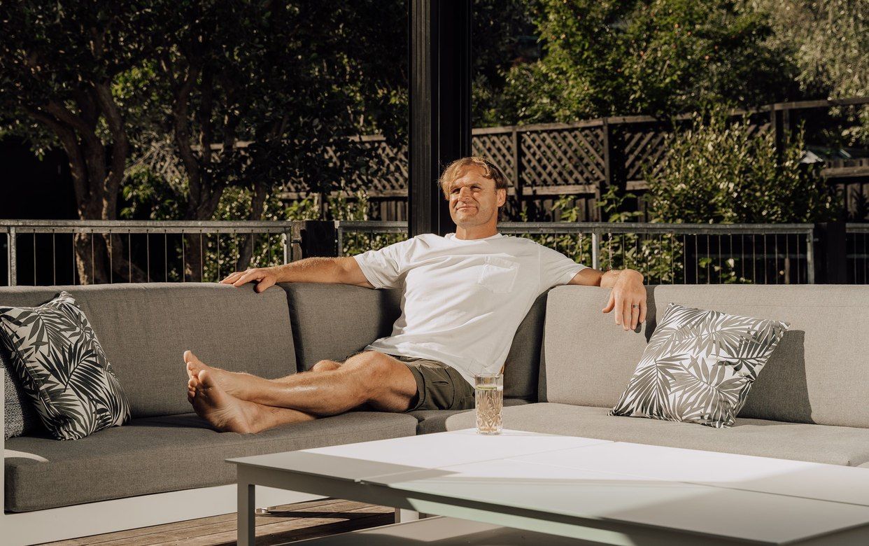 Razor Robertson and his Juralco Outdoor Living System