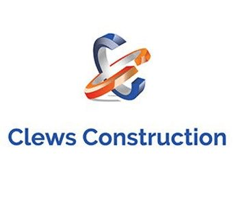 Clews Construction professional logo