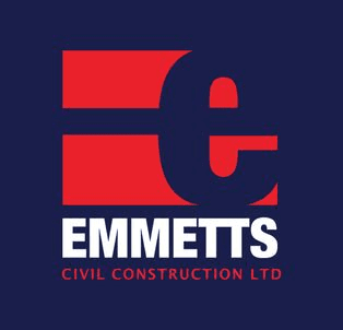 Emmetts Civil Construction professional logo