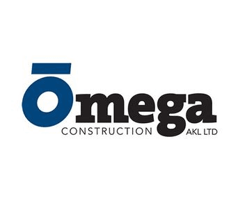 Omega Construction professional logo