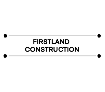 Firstland Construction professional logo