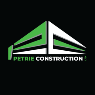 Petrie Construction professional logo