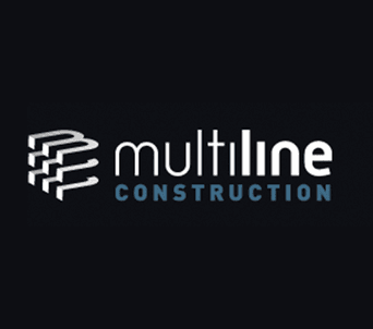 Multiline Construction professional logo