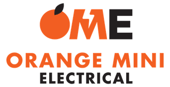 Orange Mini Electrical professional logo