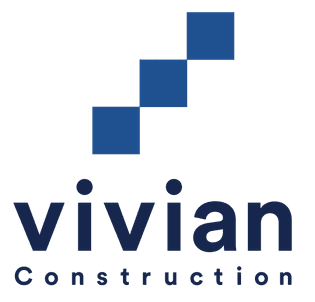 Vivian Construction professional logo