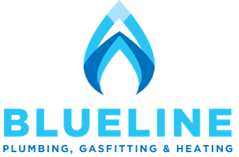 Blueline Plumbing professional logo