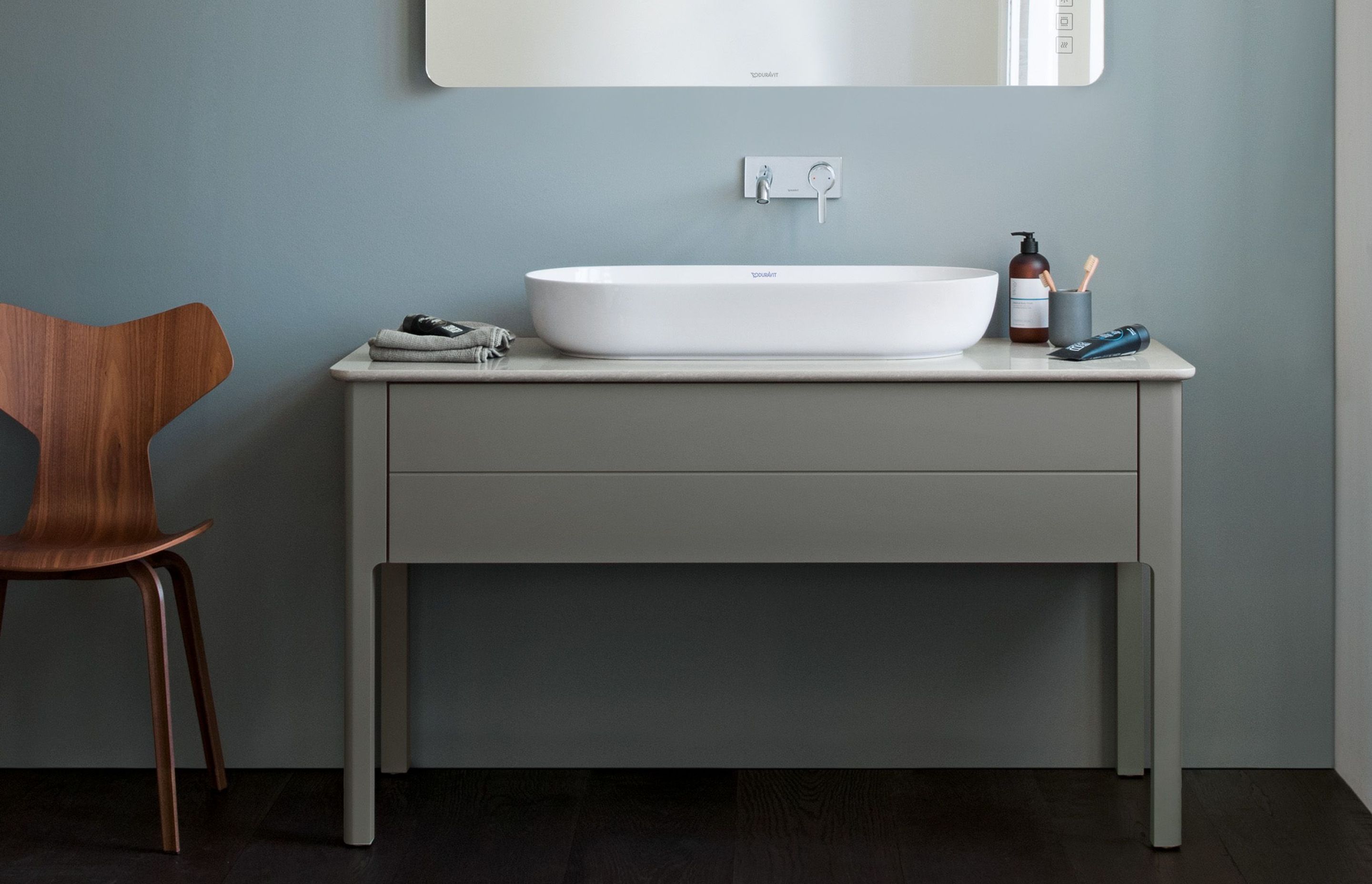 Luv by Duravit, available from Metrix Bathrooms
