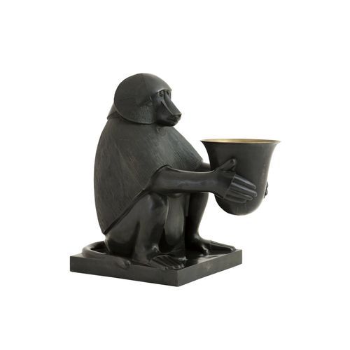 Art Deco Monkey  Table Lamp