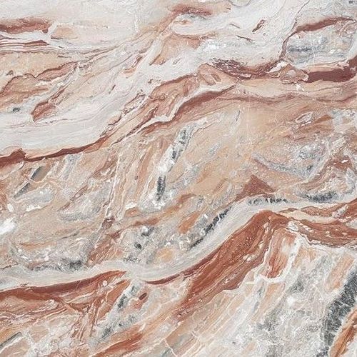 Arabescato Rosso Honed Marble