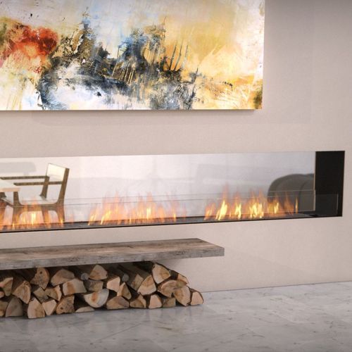 EcoSmart Flex Double Sided 122 Fireplace 