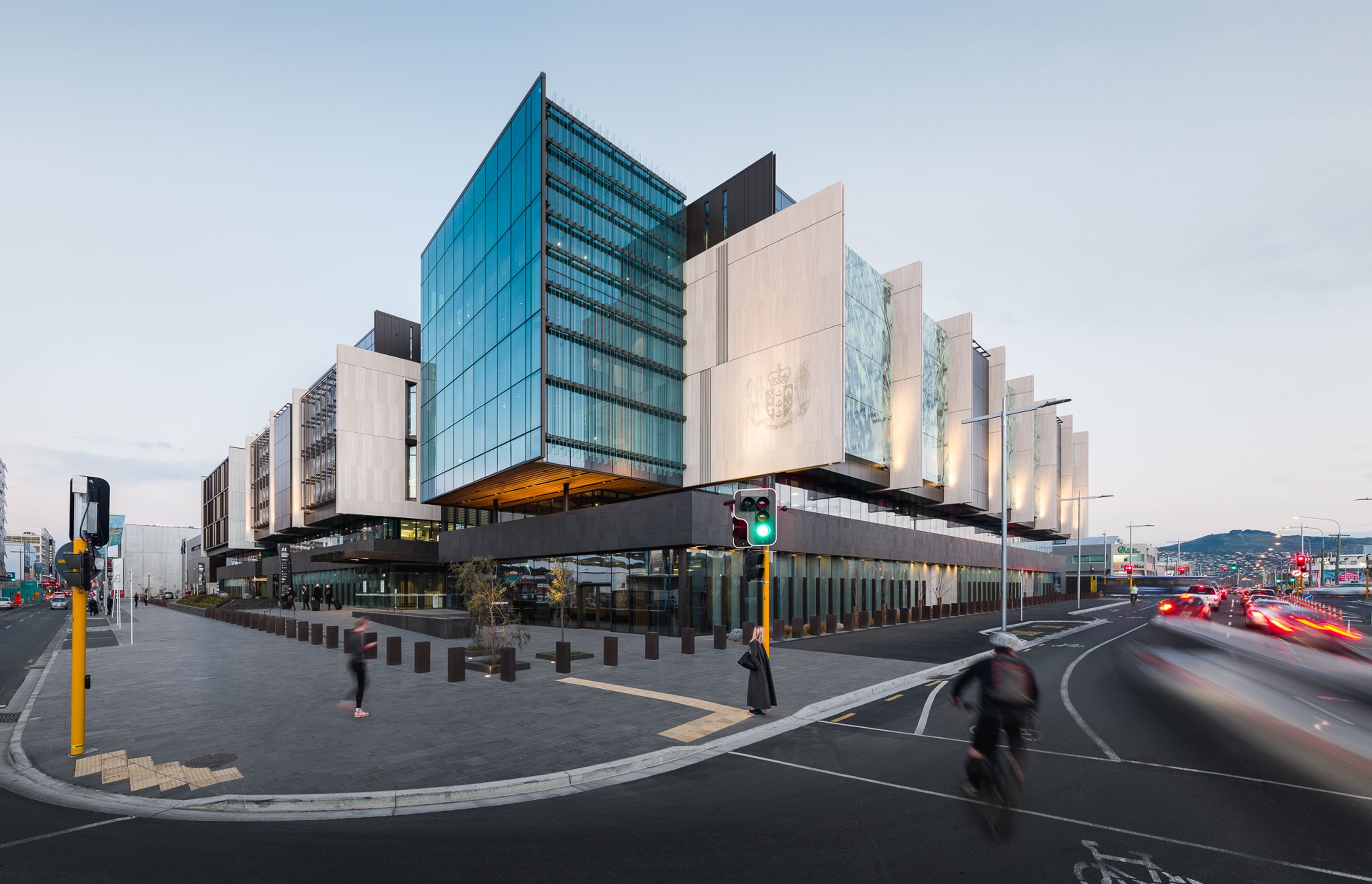 Justice and Emergency Services Precinct, Christchurch<br />Design by Warren &amp; Mahoney