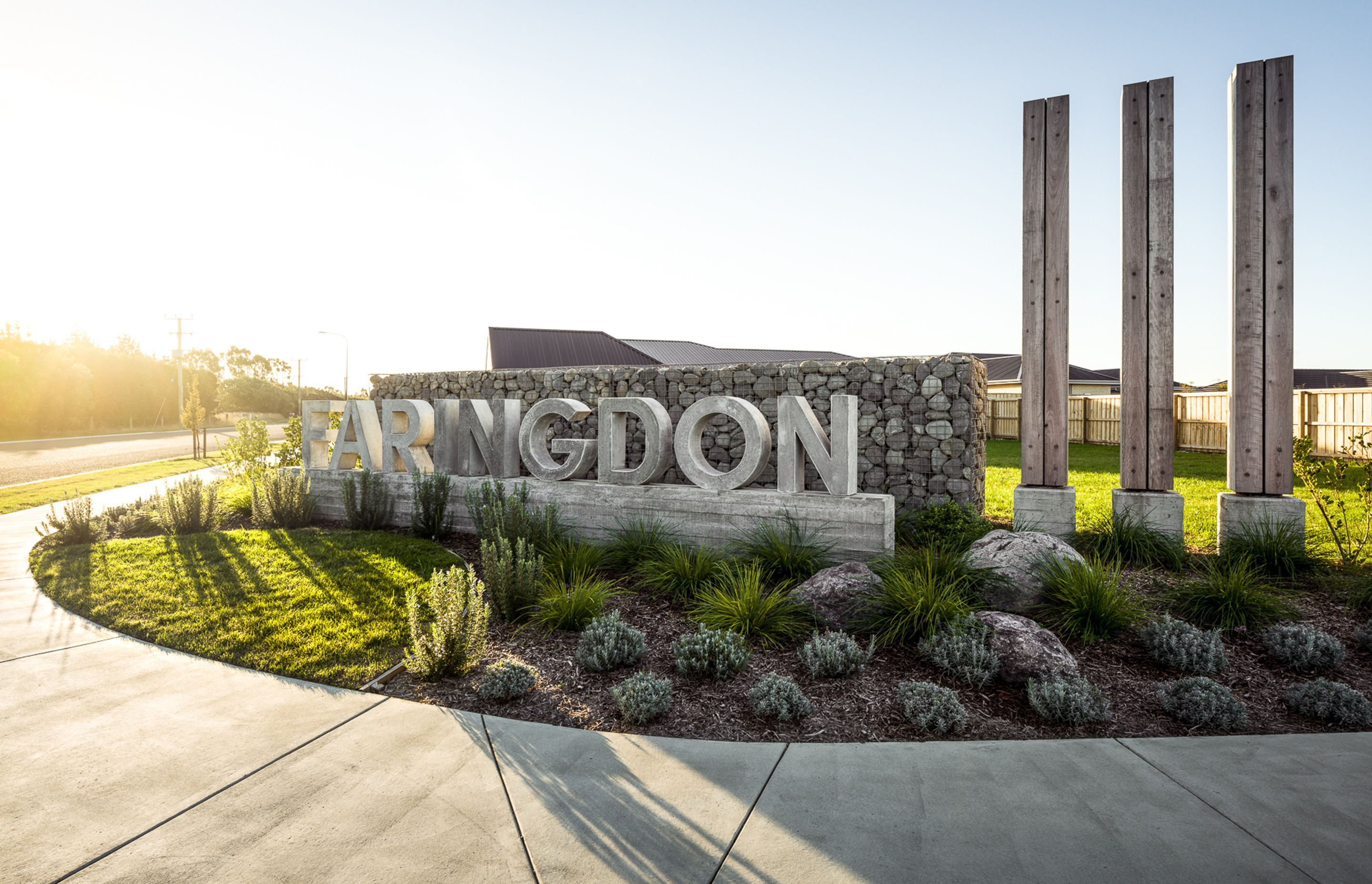 Faringdon<br />For Morgan + Pollard, Design by Kamo Marsh Landscape Architects