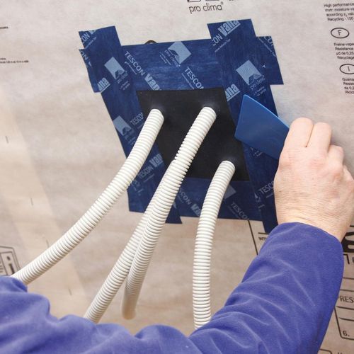 ROFLEX 20 multi - Sealing Grommet for up to 9 pipes