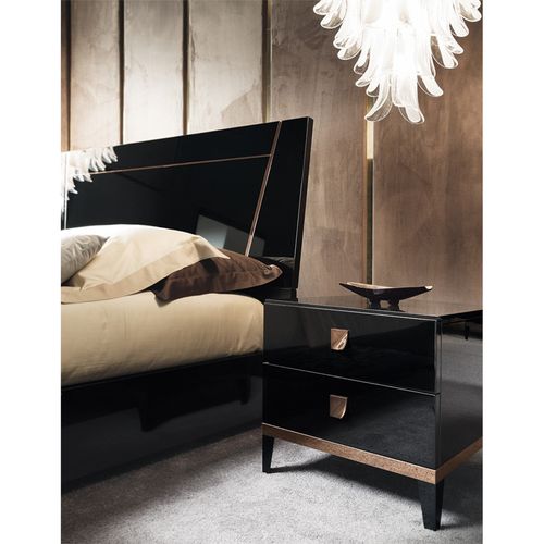 Mont Noir Bedside Table by Alf Italia