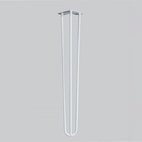 White 710mm Hairpin Table Legs (Set of 4)