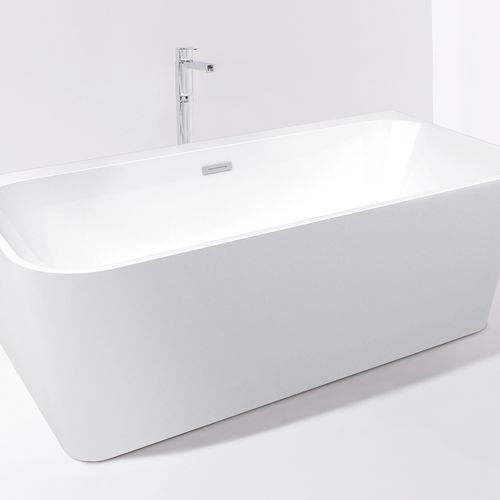 Curve Mini Back-to-Wall Acrylic Bath