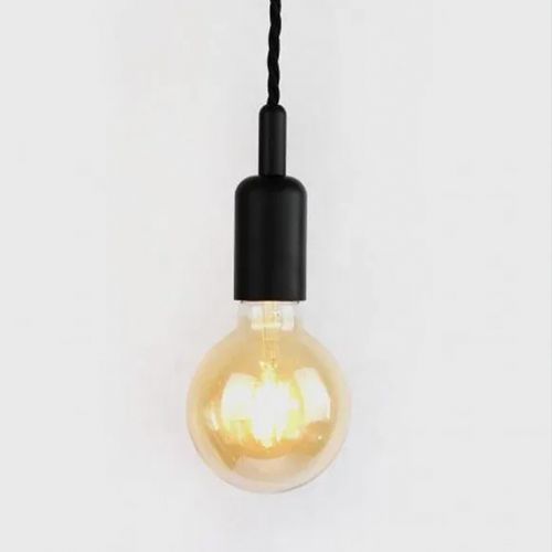 G95 LED Filament Light Bulb (Amber)