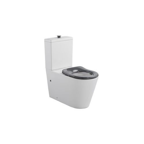 Ultra Access Back-to-Wall Rimless Flushing Accessible Toilet - Gloss White