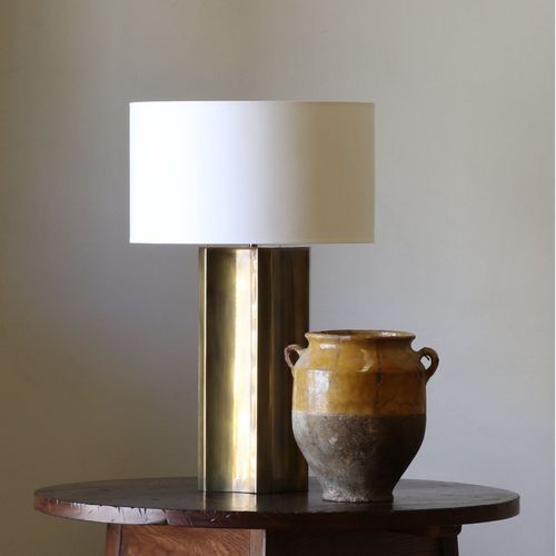 Baratta Lamp in Antique Brass