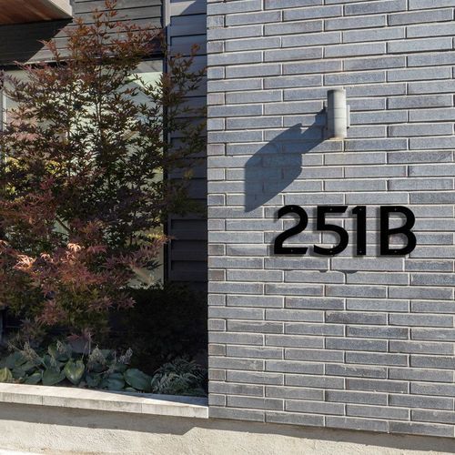 Powder Coated House Numbers Highway (300 mm)