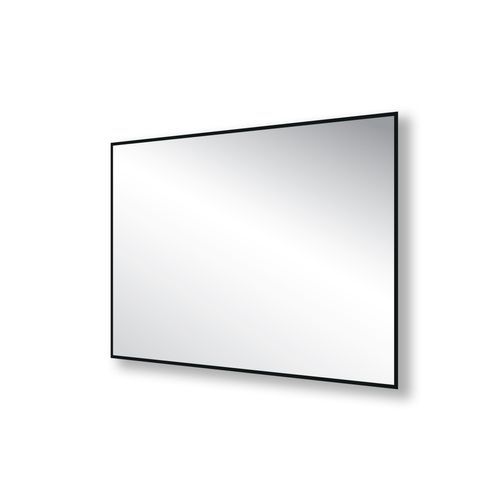 Nero Rectangle Mirror with Hidden Fittings