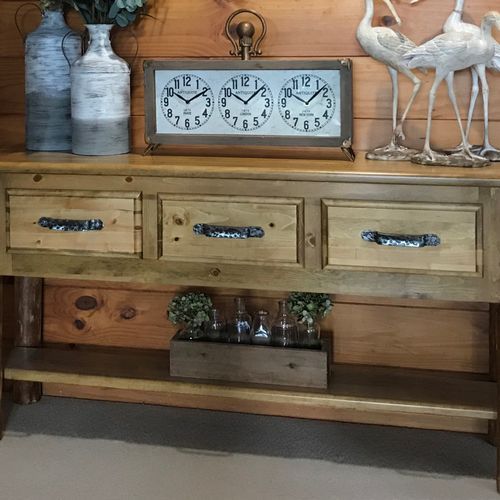 Glacier Console Table | 3 Drawers