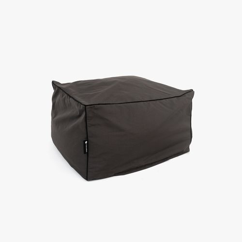 Session Outdoor Bean Bag Ottoman Charcoal