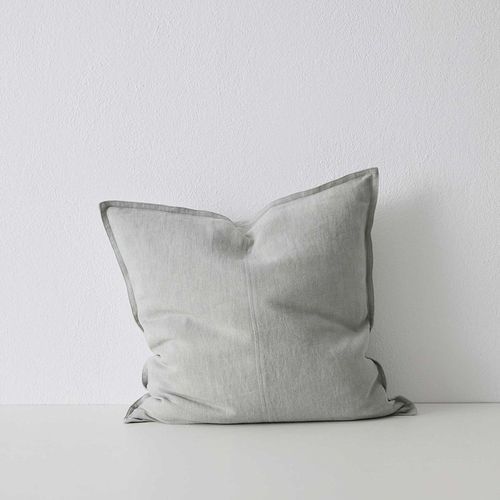 Weave Home European Linen Como Cushion - Laurel | Square and Lumbar | Three Sizes
