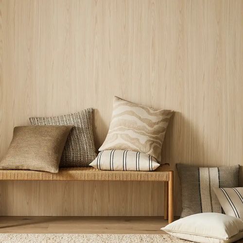Weave Home Clunes Cushion - Linen | 50 x 50cm