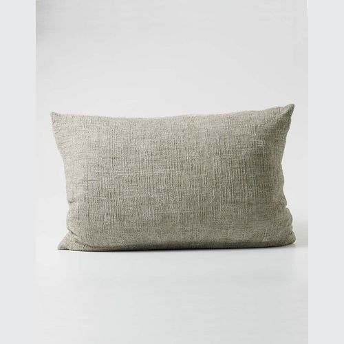 Dendi Reversible Jacquard Cushion - Sage 40x60