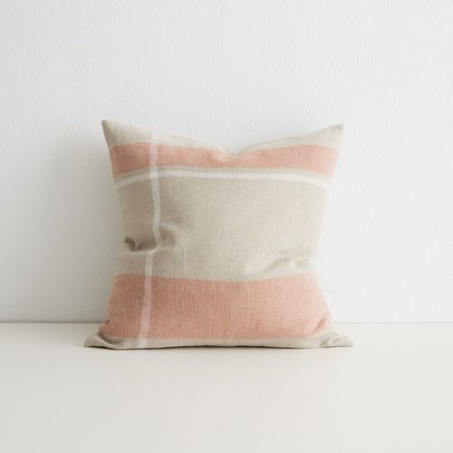 Weave Home Dante Cushion - Coral | 50 x 50cm