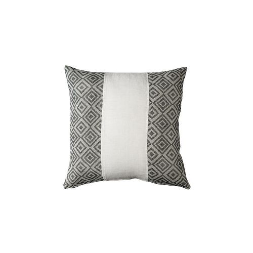 Verdeel Diamond Weave & White Stripe Cushion 50x50