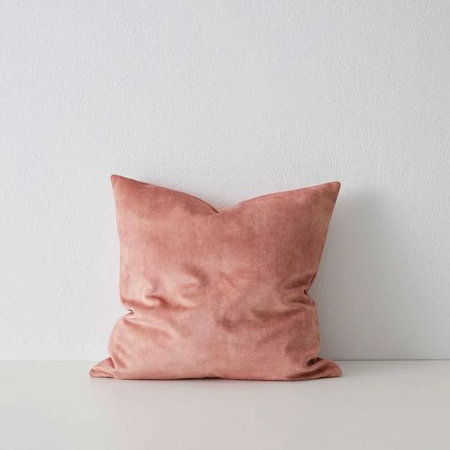 Weave Home Ava Velvet Cushion - Blossom | 50 x 50cm