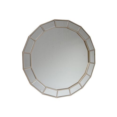 Beveled Centre Mirrored Wall Mirror