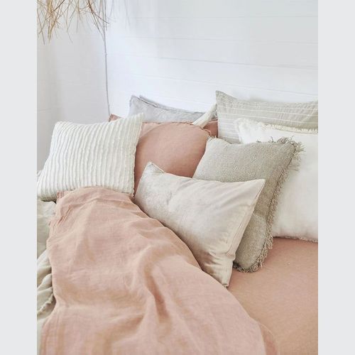 Dolce Cushion Natural/White 50x50