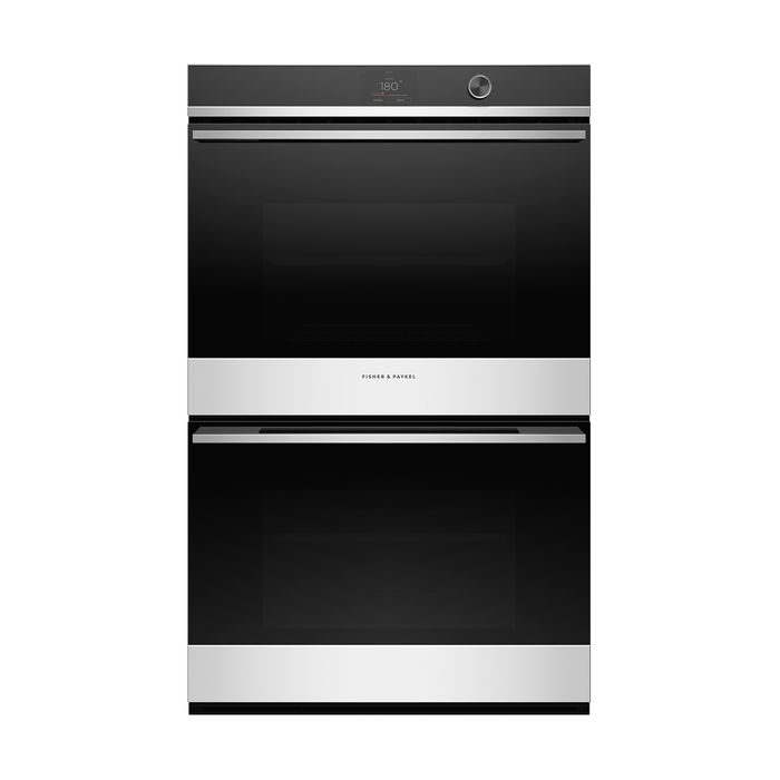 Stainless Steel Double Oven, 76cm, 17 Function, Self-cleaning