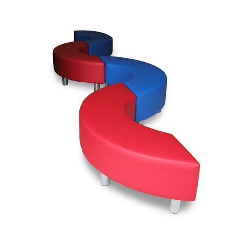 Curved ottoman
