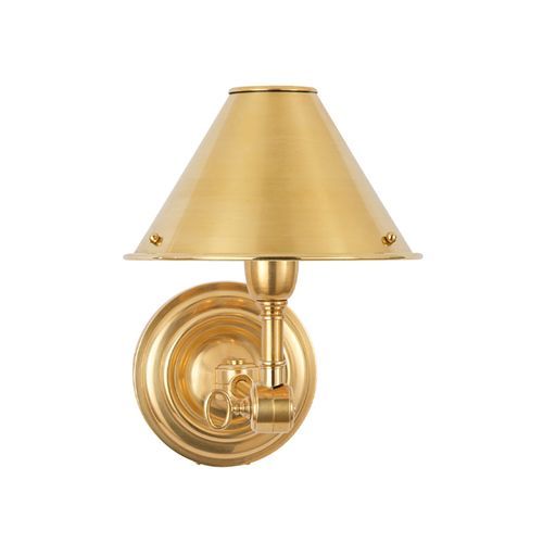 Anette Single Sconce – Brass