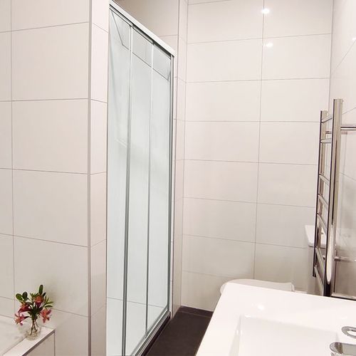 Framed 3 Panel Slider Shower Door