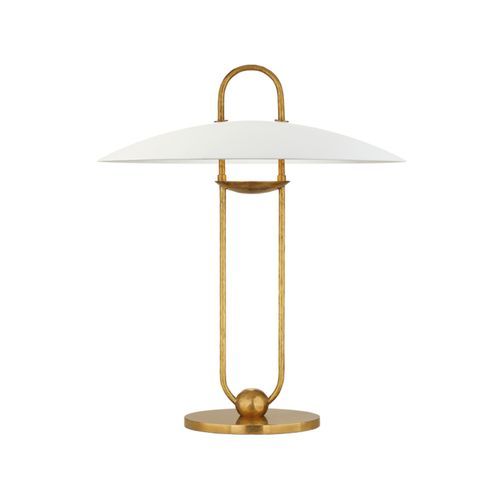 Cara Sculpted Table Lamp – Brass