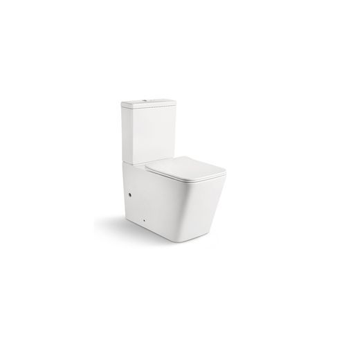 Unika Napoli Square 2 PC Gloss Toilet